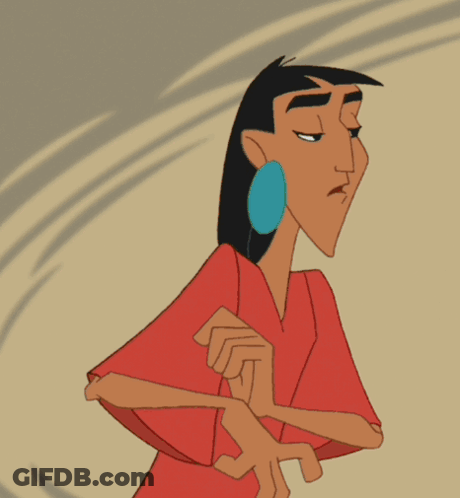 A Cartoon Character With A Blue Earring On His Right Ear GIF
