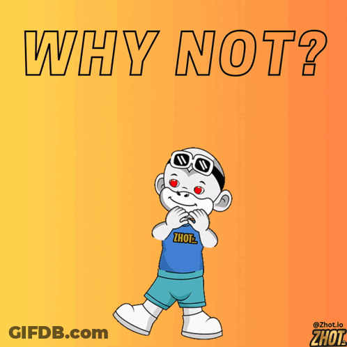 A Cartoon Character With A Blue Shirt That Says Zhou On It GIF
