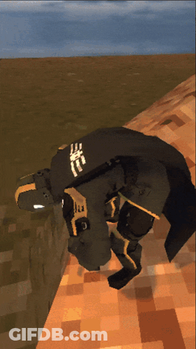 A Cartoon Character With A Cape And A Black Shirt That Says ' Ssr ' On It GIF
