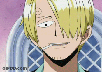 A Cartoon Character With A Cigarette In His Mouth Making A Funny Face GIF