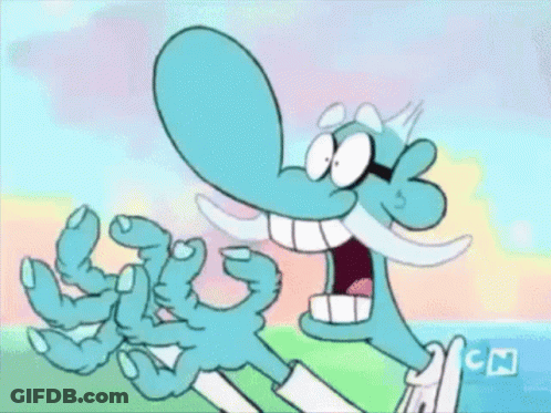 A Cartoon Character With A Cn Logo In The Lower Right Corner GIF