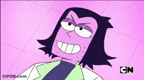A Cartoon Character With A Cn Logo On The Bottom GIF