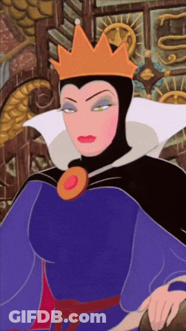 A Cartoon Character With A Crown On Her Head GIF