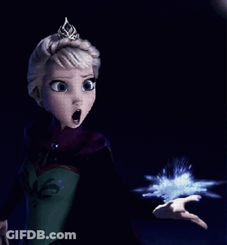 A Cartoon Character With A Crown On Her Head Is Waving GIF