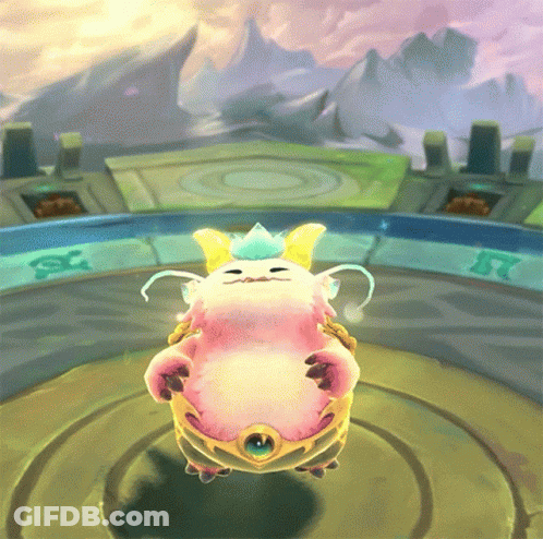 A Cartoon Character With A Crown On Its Head Is Sitting In A Circle With The Letters Sc On It GIF