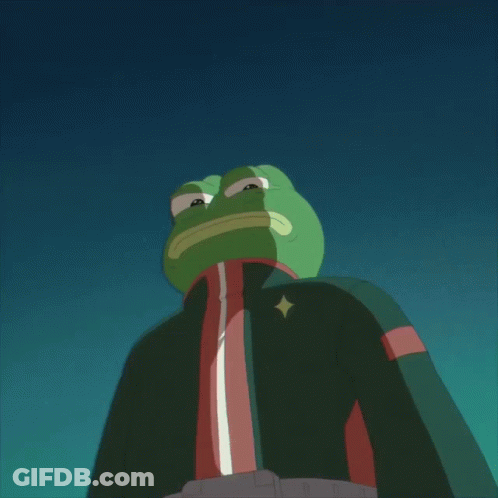 A Cartoon Character With A Diamond On The Back Of His Shirt GIF