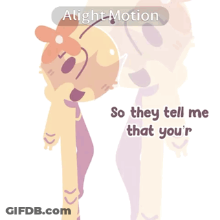 A Cartoon Character With A Flower On His Head And The Word Like Below Him GIF