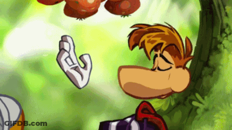 A Cartoon Character With A Glove That Says E On It GIF