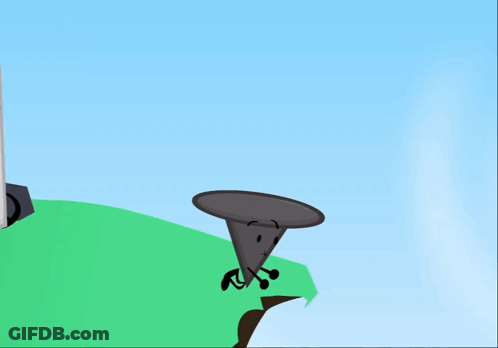 A Cartoon Character With A Green Circle That Says Webz On It GIF