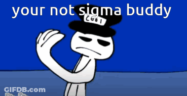 A Cartoon Character With A Hat That Says " Cool " On It GIF