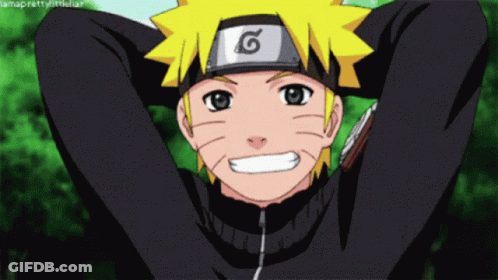 A Cartoon Character With A Headband That Has The Letter G On It GIF