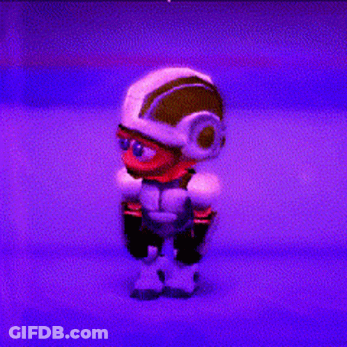 A Cartoon Character With A Helmet And The Words Yo Homie On The Bottom GIF