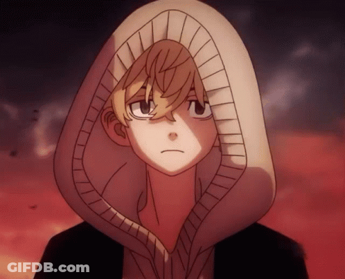 A Cartoon Character With A Hood On His Head GIF