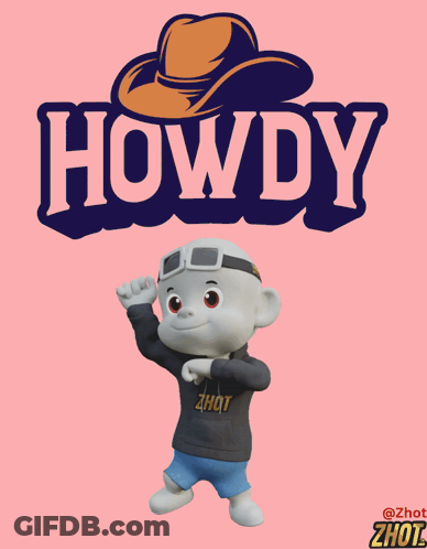 A Cartoon Character With A Hoodie That Says Zhot GIF
