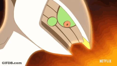 A Cartoon Character With A Netflix Logo Behind It GIF