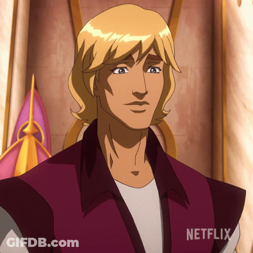 A Cartoon Character With A Netflix Logo On His Sleeve GIF