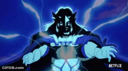 A Cartoon Character With A Netflix Logo On The Bottom Right GIF