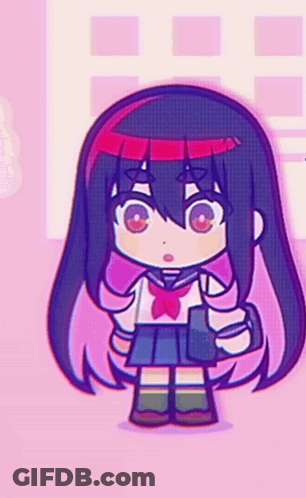 A Cartoon Character With A Question Mark On Her Head GIF