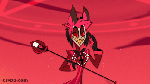 A Cartoon Character With A Red Background And The Words " What Would The People Say " Below Him GIF