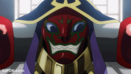 A Cartoon Character With A Red Mask And A Purple Cape GIF