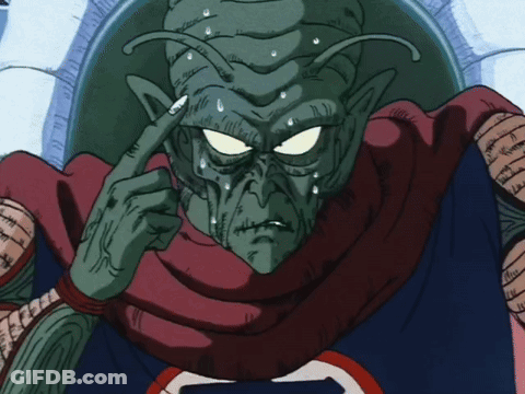 A Cartoon Character With A Red Scarf Around His Neck Has The Letter S On His Shirt GIF