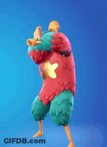 A Cartoon Character With A Red Sweater With A Gold Star On It GIF