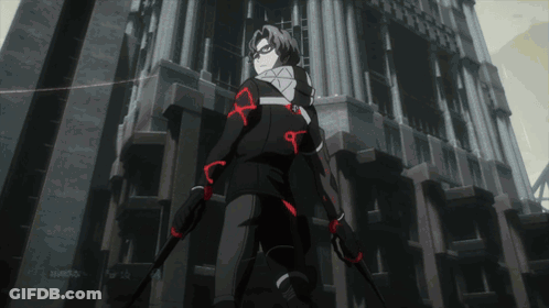 A Cartoon Character With A Red X On His Arm GIF