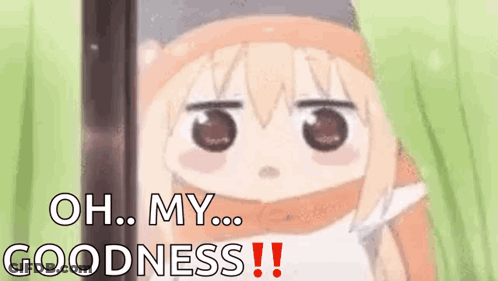 A Cartoon Character With A Scarf Around Her Neck Is Standing In Front Of A Phone . GIF