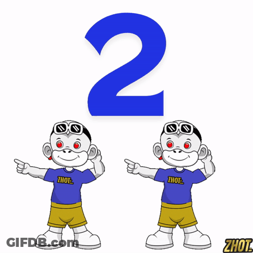 A Cartoon Character With A Shirt That Says Thot On It GIF