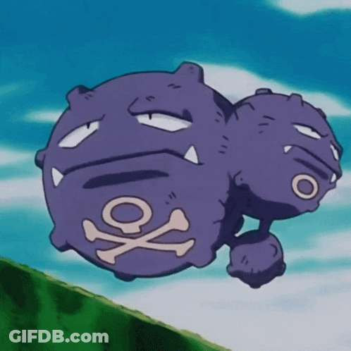 A Cartoon Character With A Skull And Crossbones On Its Face GIF