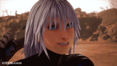 A Cartoon Character With A Smile On Her Face GIF