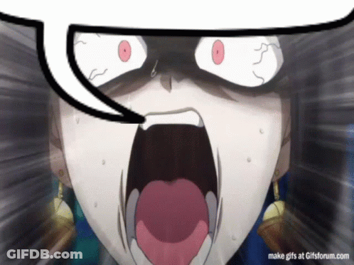 A Cartoon Character With A Speech Bubble That Says Make Gifs At Gifsforum.com On It GIF