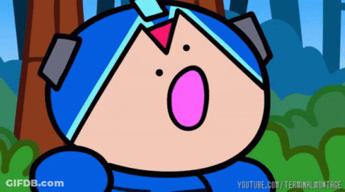 A Cartoon Character With A Surprised Look On His Face Is From Youtube GIF