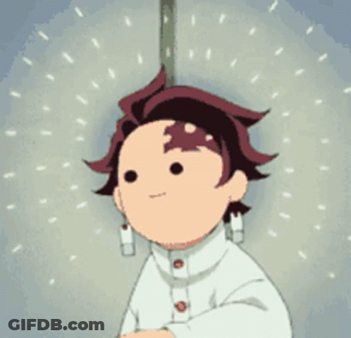 A Cartoon Character With A Surprised Look On His Face Is Standing Next To A Wall . GIF