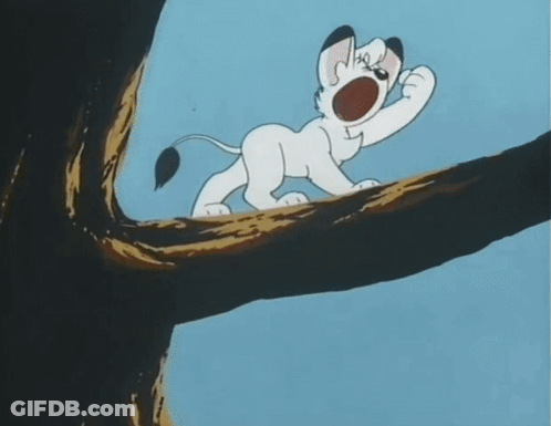 A Cartoon Character With A Surprised Look On Their Face GIF