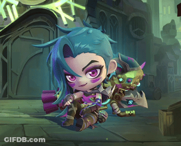 A Cartoon Character With A Sword And A Purple Cape GIF