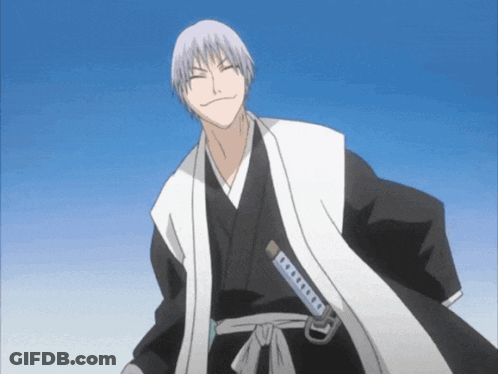 A Cartoon Character With A Sword In His Belt GIF