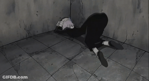 A Cartoon Character With A Tear Coming Out Of Her Eyes GIF