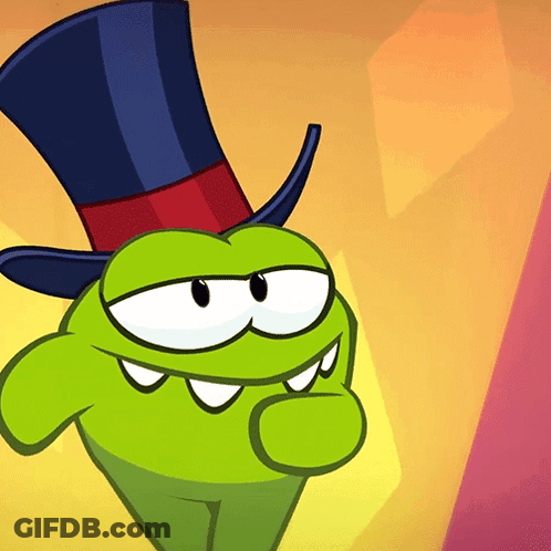 A Cartoon Character With A Top Hat On GIF