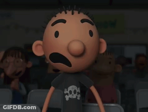 A Cartoon Character With A Very Angry Face GIF