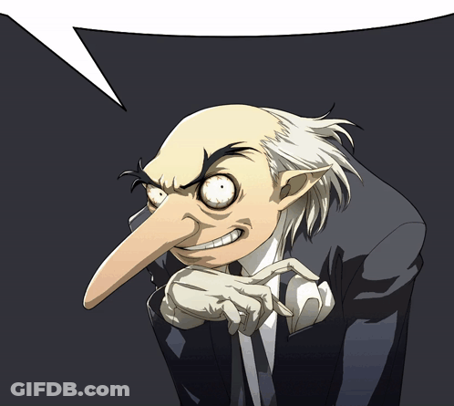 A Cartoon Character With A Very Long Nose GIF