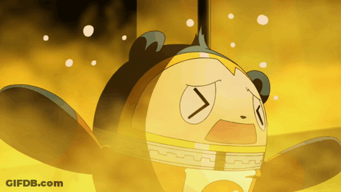 A Cartoon Character With A Very Surprised Look On His Face GIF