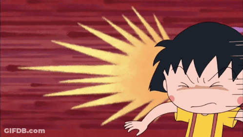A Cartoon Character With A Yellow Shirt Is Making A Face GIF