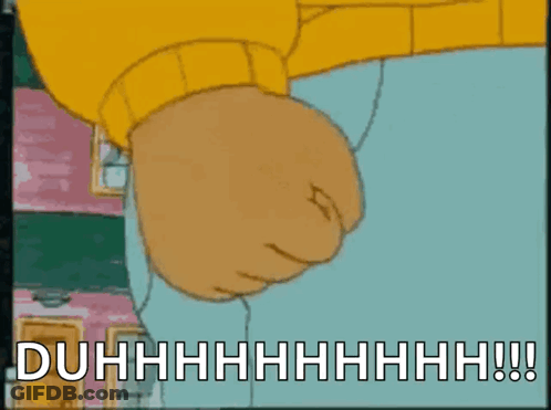 A Cartoon Character With A Yellow Sweater Is Giving A Fist Bump GIF