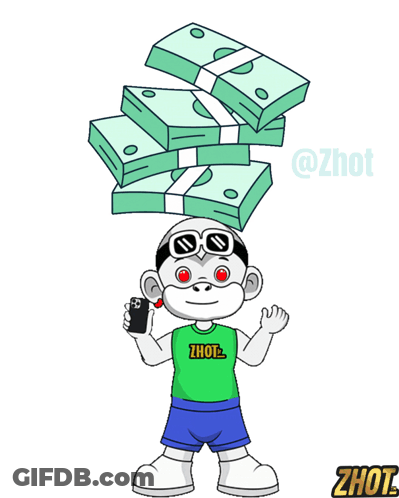 A Cartoon Character With A Zhot Shirt Holding A Lighter GIF
