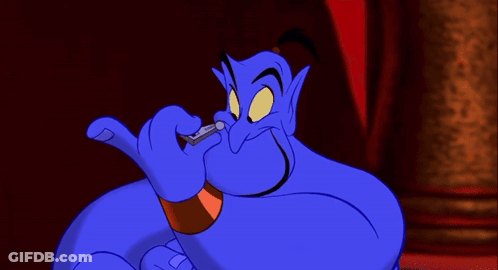A Cartoon Character With A Zipper Around His Mouth GIF