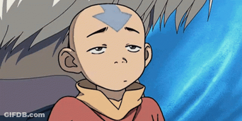 A Cartoon Character With An Arrow On His Head GIF