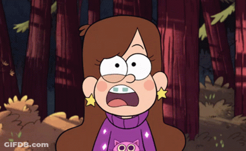 A Cartoon Character With An Owl On Her Sweater GIF