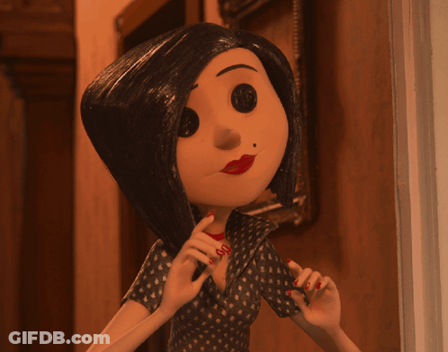 A Cartoon Character With Braces On Her Teeth GIF