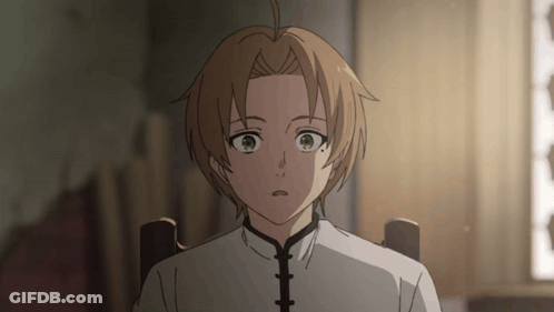 A Cartoon Character With Brown Hair And Green Eyes GIF